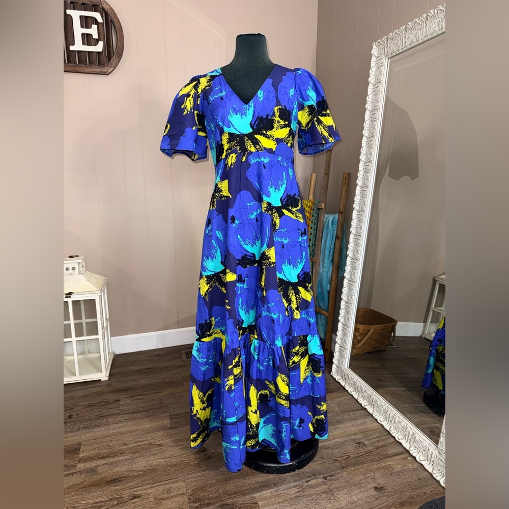 Christopher John Rogers for Target • Flutter Sleeve Floral Maxi Dress